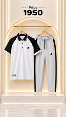 Look sharp. Feel confident. 💫 Turn every ordinary day into a stylish statement with our Premium Polo Tracksuit Set!