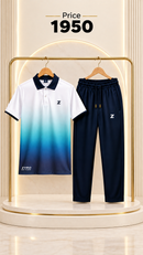 Look sharp. Feel confident. 💫 Turn every ordinary day into a stylish statement with our Premium Polo Tracksuit Set!