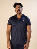 Obsidian - Deep, dynamic, and undeniably premium. | Unisex 2-Pcs Dry Fit Polo Shirt with Trouser |